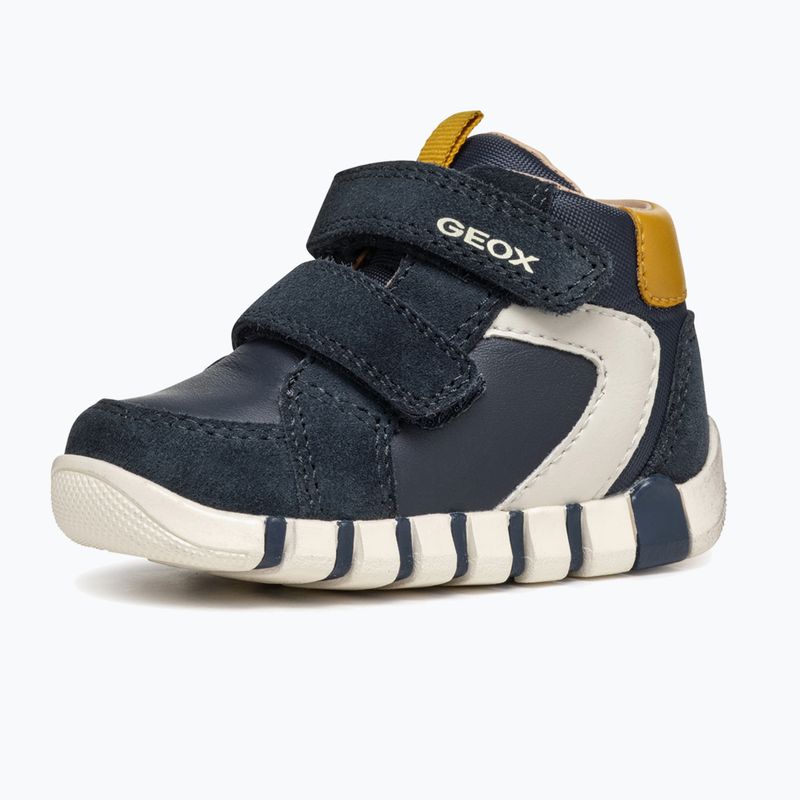 Кросівки дитячі Geox Iupidoo navy / ochre 10