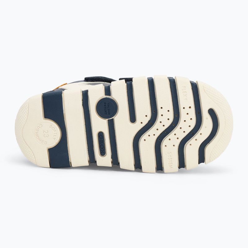 Кросівки дитячі Geox Iupidoo navy / ochre 4