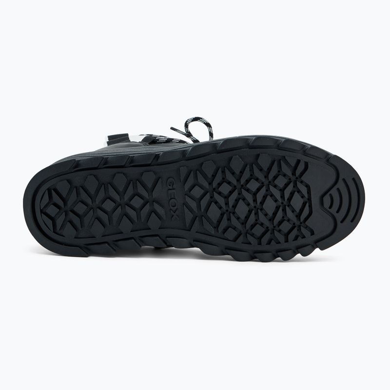 Черевики зимові жіночі Geox Milleiny ABX white / black 4