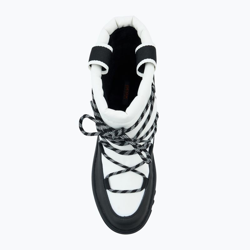 Черевики зимові жіночі Geox Milleiny ABX white / black 5