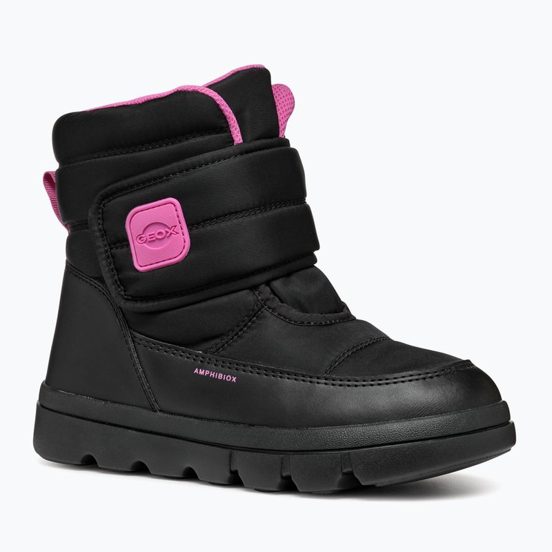 Черевики зимові дитячі Geox Willaboom ABX black / fuchsia