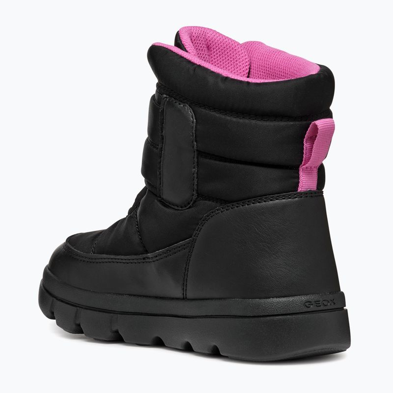 Черевики зимові дитячі Geox Willaboom ABX black / fuchsia 3