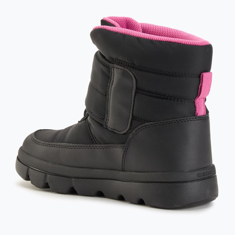 Черевики зимові дитячі Geox Willaboom ABX black / fuchsia 3