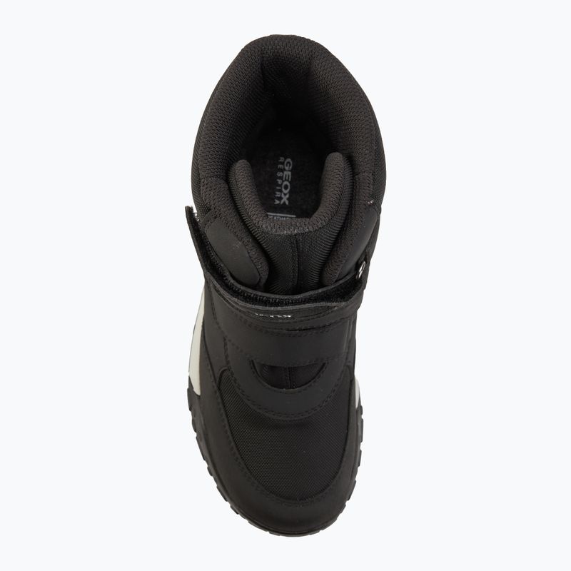Черевики зимові дитячі Geox Trekkyup ABX black/ silver 5