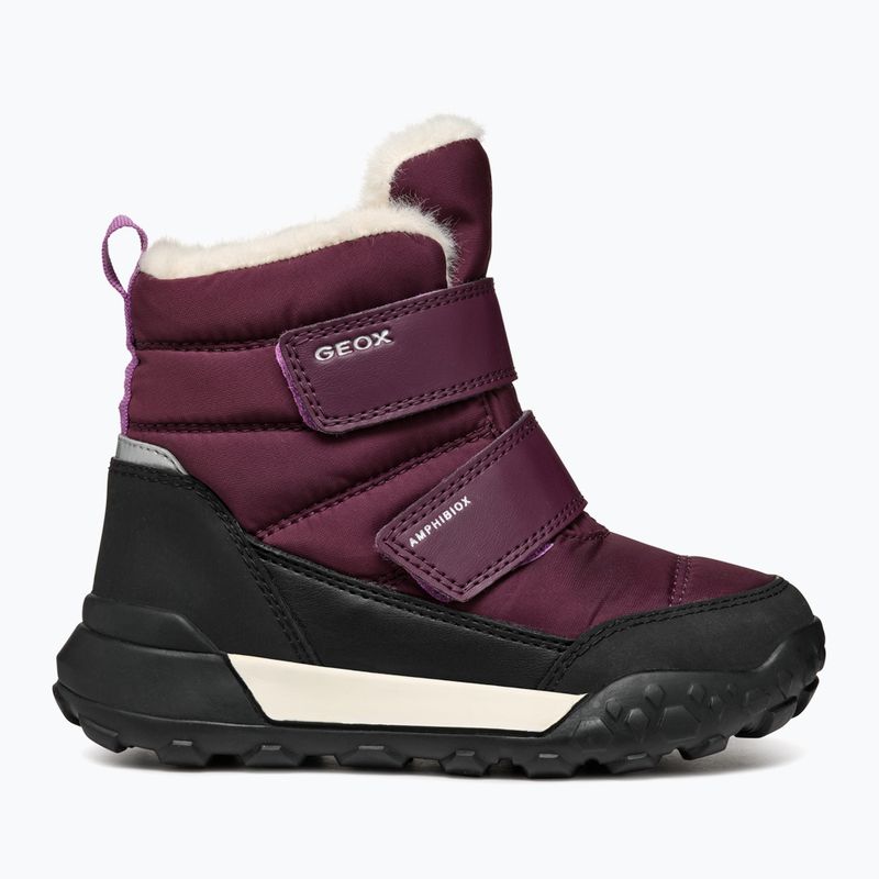 Дитячі снігоступи Geox Trekkyup ABX бордові 9