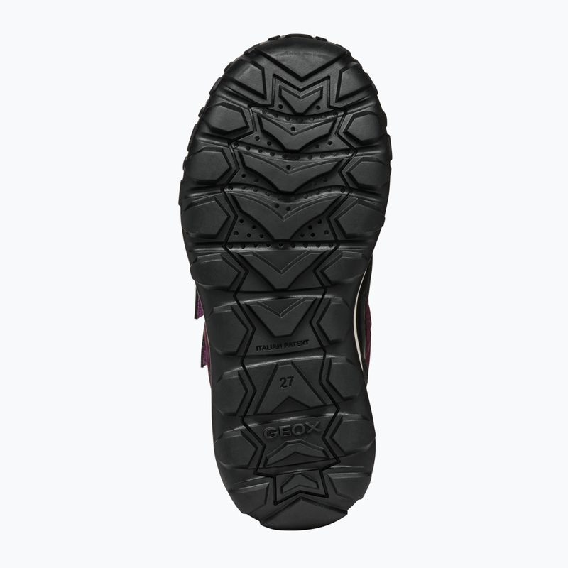 Дитячі снігоступи Geox Trekkyup ABX бордові 12