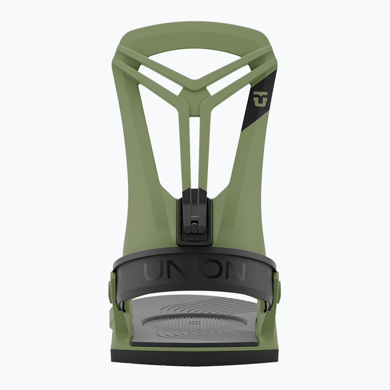 Кріплення сноубордичні чоловічі Union Flite Pro olive green 2