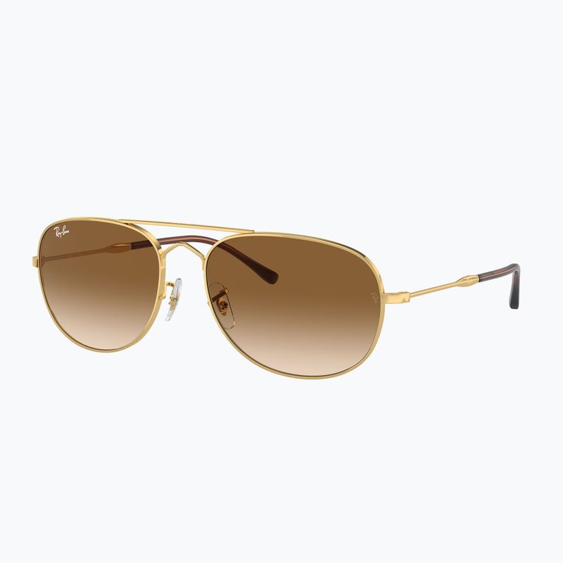 Окуляри сонцезахисні Ray-Ban Bain Bridge arista gold/clear brown 4