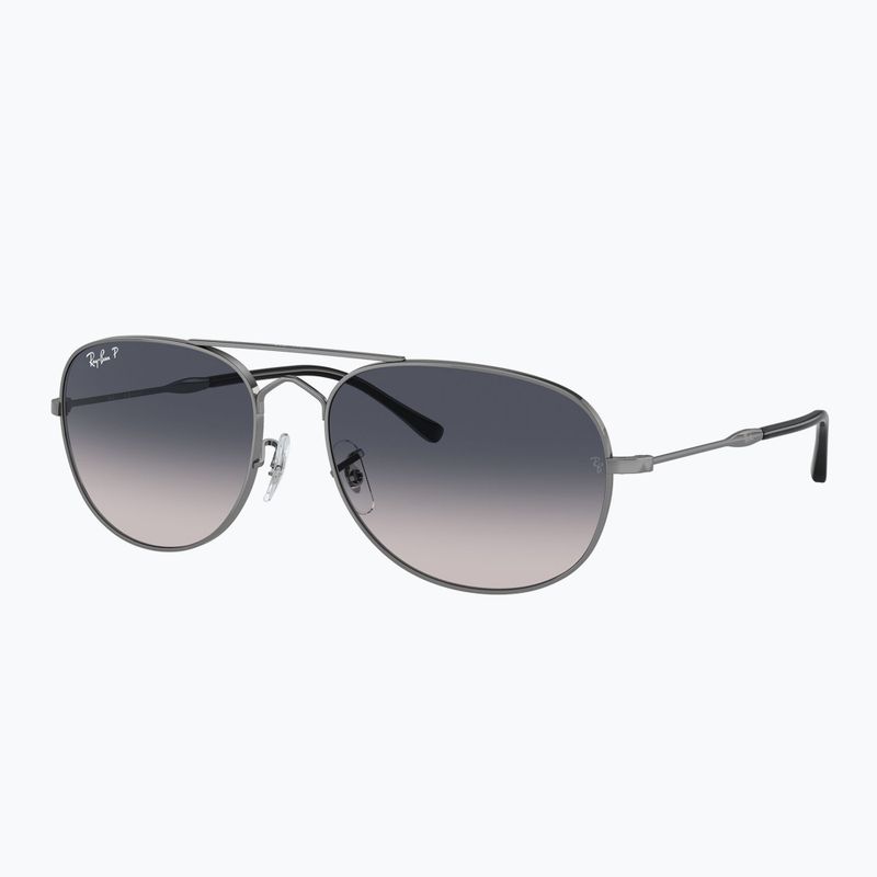 Окуляри сонцезахисні Ray-Ban Bain Bridge gunmetal/blue polarized 4