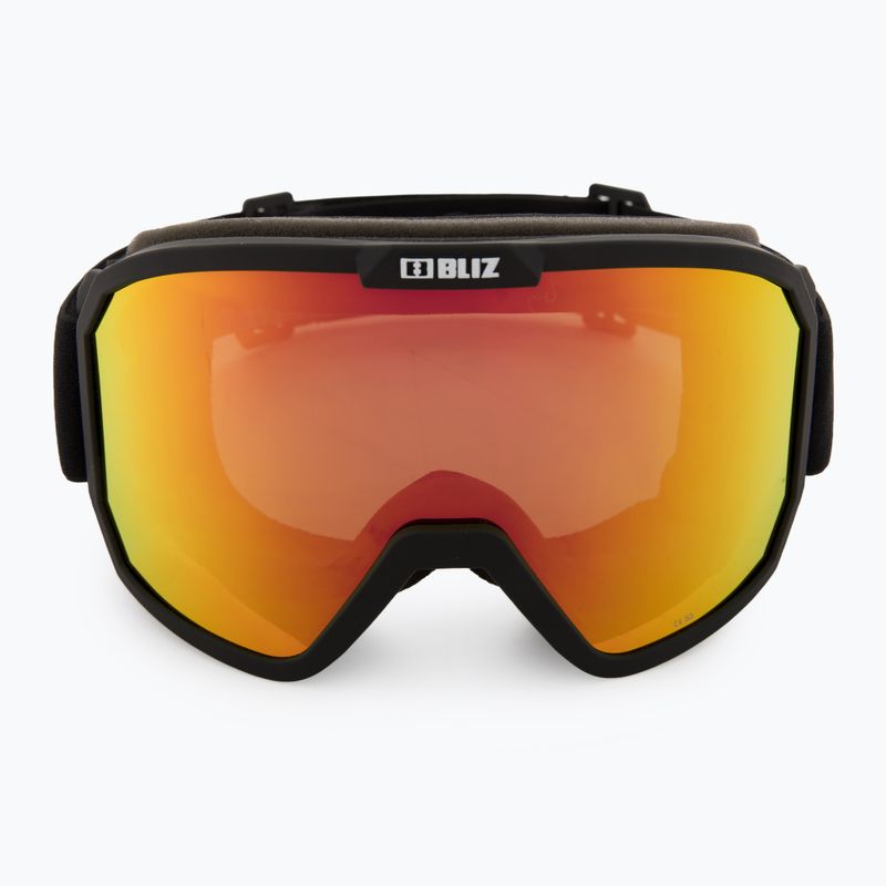 Окуляри гірськолижні Bliz Rave matt black/brown red 2