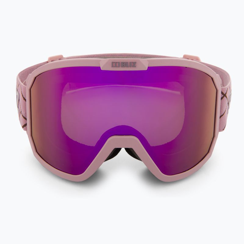Окуляри гірськолижні Bliz Rave matt pink/brown pink 2