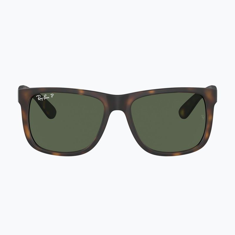 Сонцезахисні окуляри Ray-Ban Justin Classic havana/dark green polarized 2