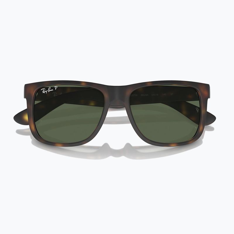 Сонцезахисні окуляри Ray-Ban Justin Classic havana/dark green polarized 3
