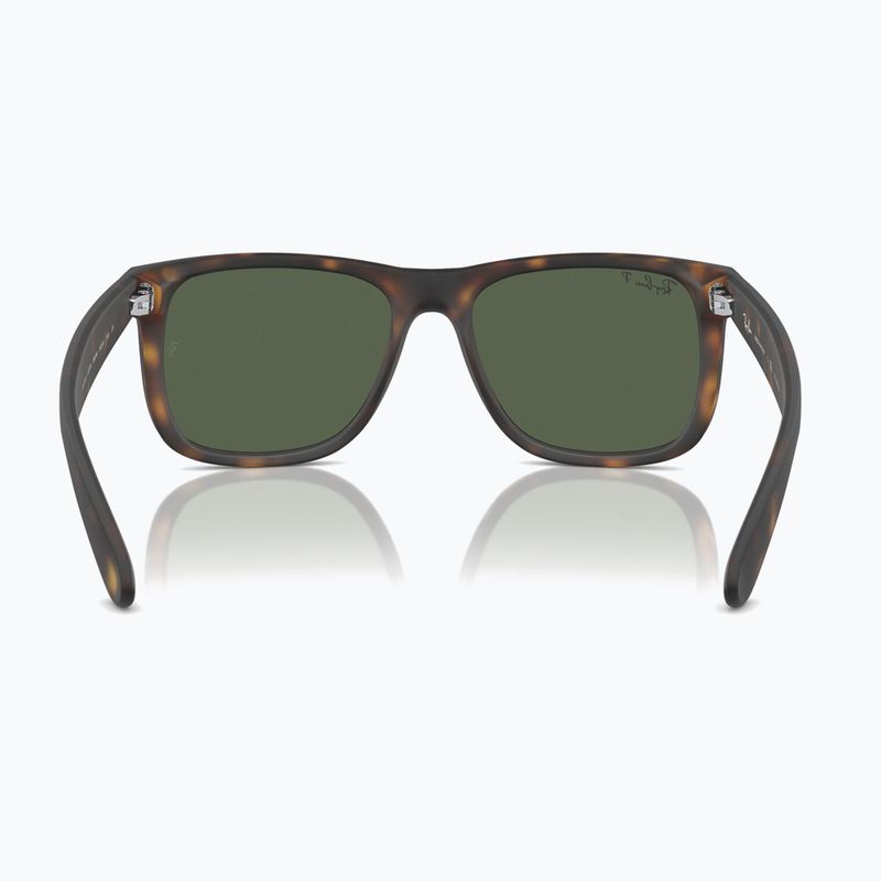 Сонцезахисні окуляри Ray-Ban Justin Classic havana/dark green polarized 5