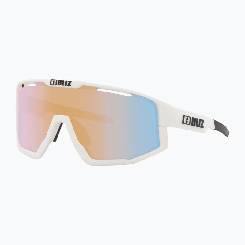 Окуляри сонцезахисні Bliz Fusion Nano Optics Nordic Light matt white/ coral/ orange w blue multi