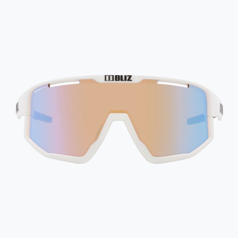 Окуляри сонцезахисні Bliz Fusion Nano Optics Nordic Light matt white/ coral/ orange w blue multi 2