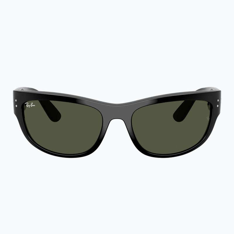 Окуляри сонцезахисні Ray-Ban Mega Balorama black/green g-15 2