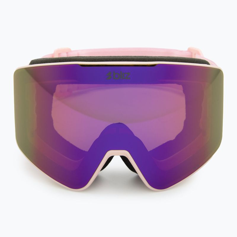Окуляри гірськолижні Bliz G001S matte pink/brown/pink multi 2