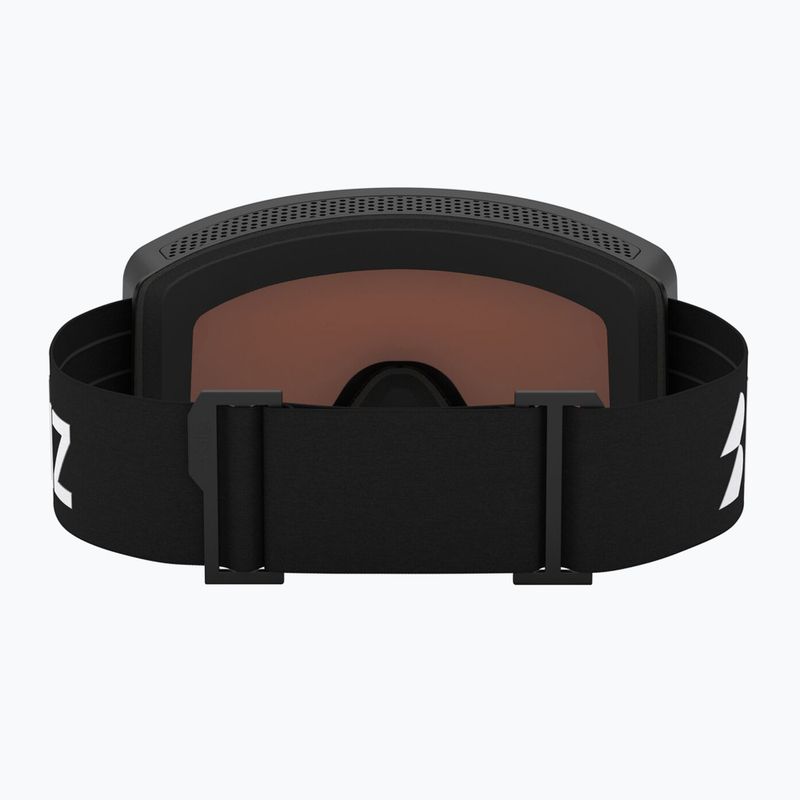 Окуляри гірськолижні Bliz G001 matte black/orange/silver mirror 7