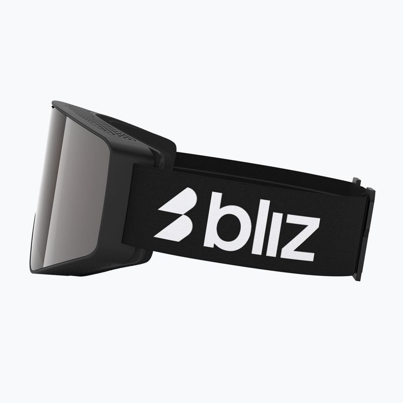Окуляри гірськолижні Bliz G001 matte black/orange/silver mirror 8