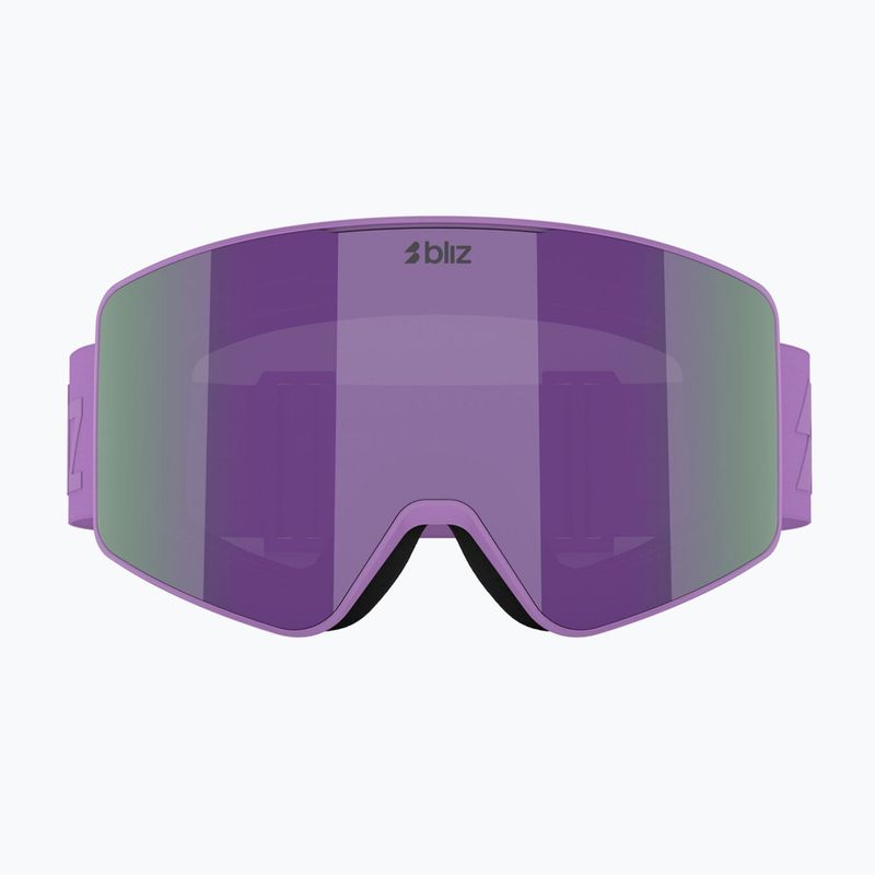 Окуляри гірськолижні Bliz G001S matte purple/brown/purple multi 7