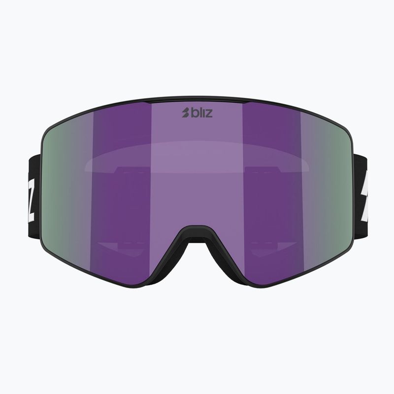 Окуляри гірськолижні Bliz G001S matte black/brown/purple multi 7