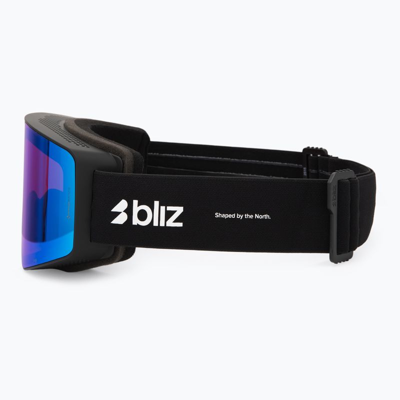 Окуляри гірськолижні Bliz G001 matte black/non violet/blue multi 4