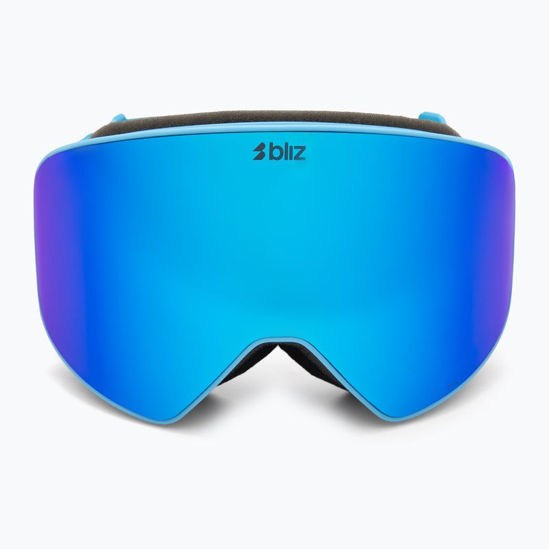 Окуляри гірськолижні Bliz Flow matte blue/brown/blue multi 2