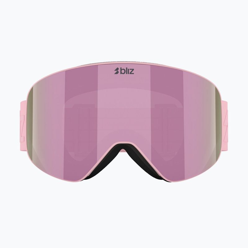 Окуляри гірськолижні Bliz Flow matte pink/brown/pink multi 2