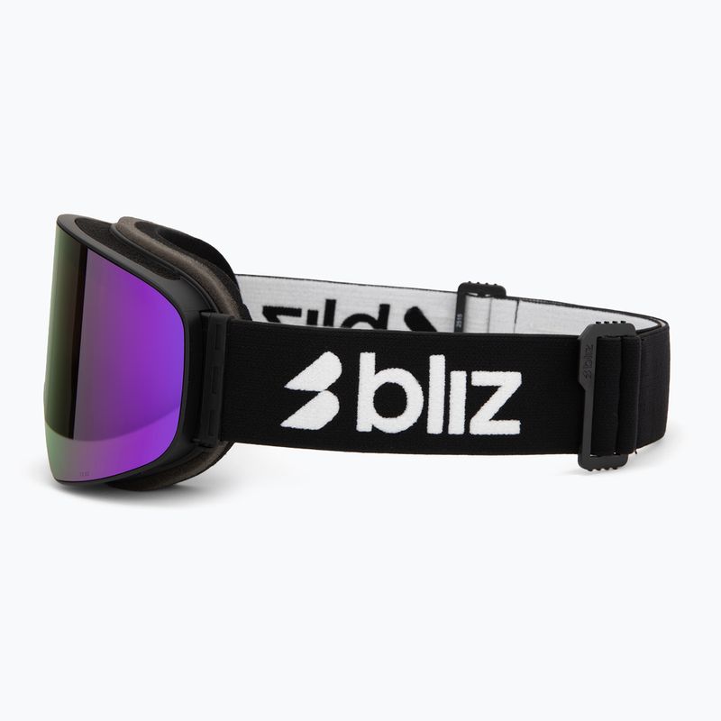 Окуляри гірськолижні Bliz Flow matte black/brown/purple multi 4