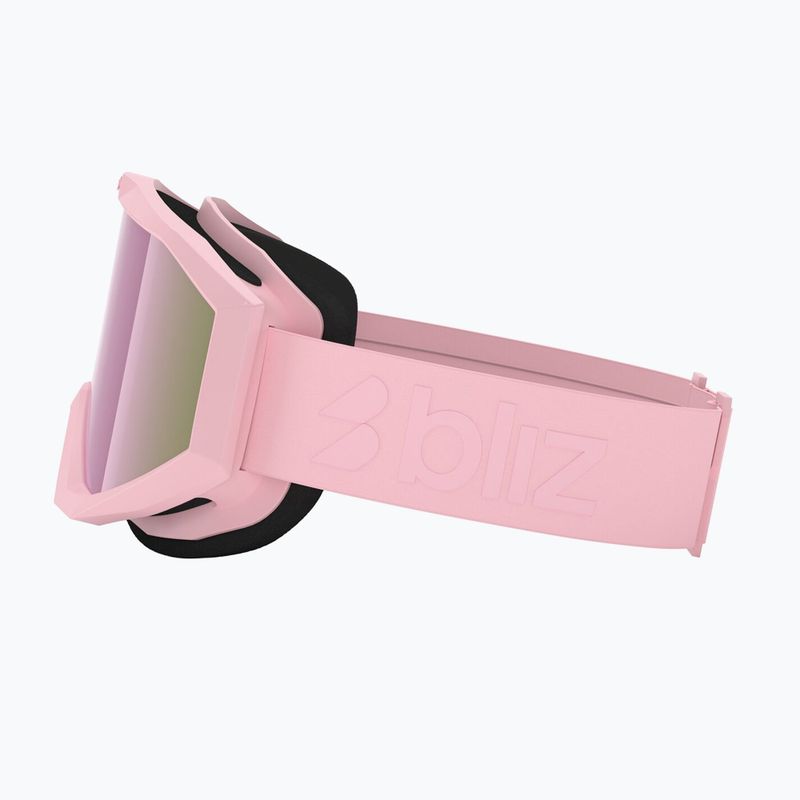 Окуляри гірськолижні дитячі Bliz Liner Jr matte pink/brown/pink multi 4