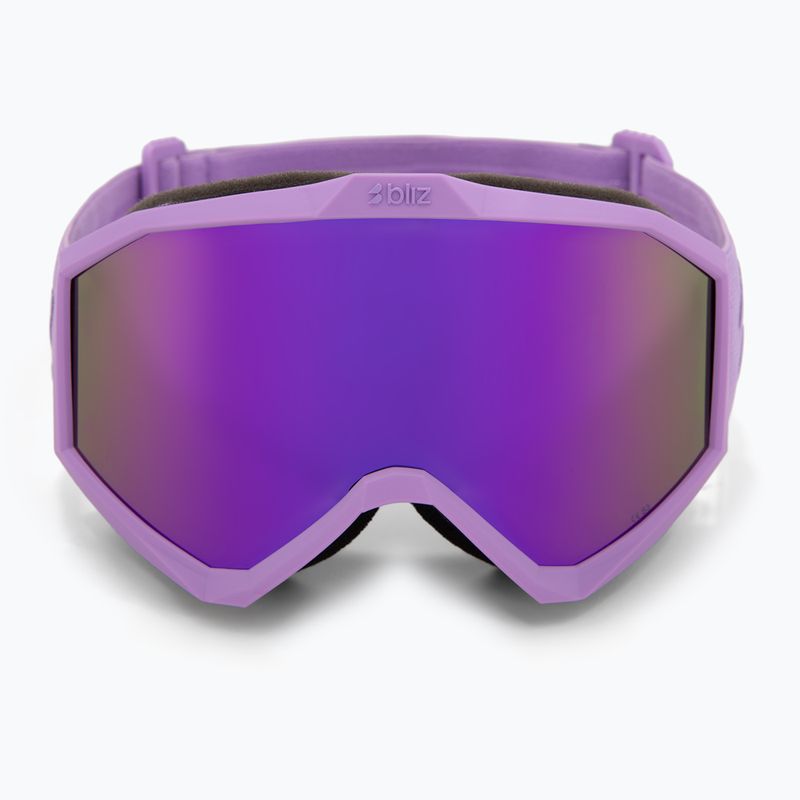 Окуляри гірськолижні дитячі Bliz Liner Jr matte purple/brown/purple multi 2