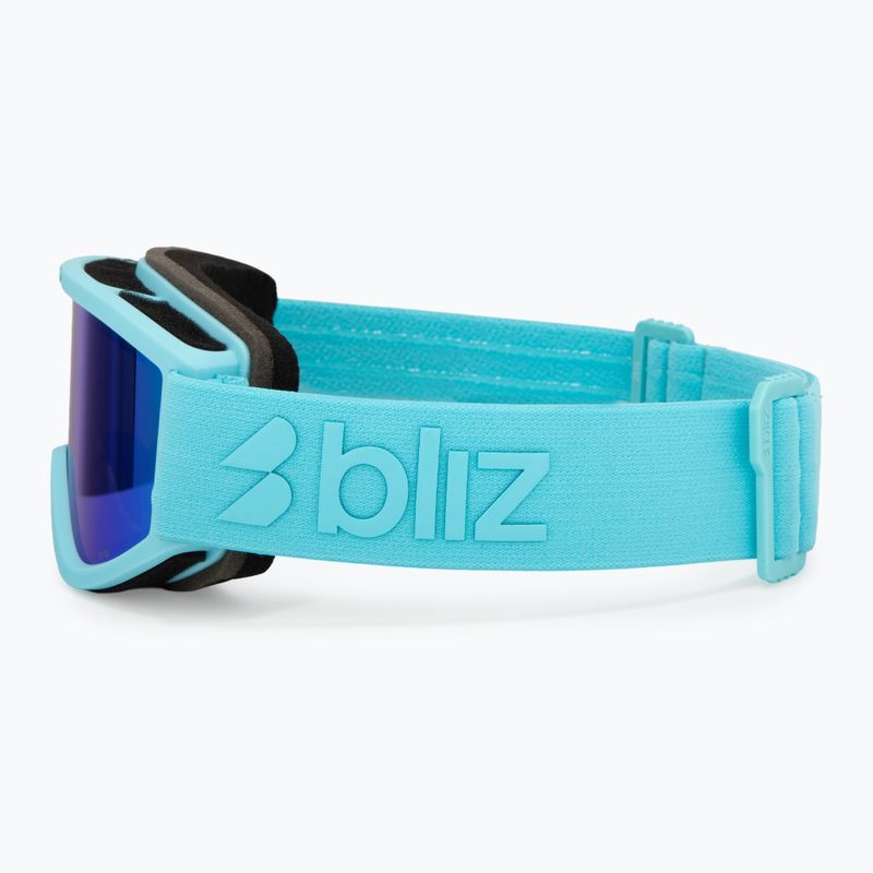 Окуляри гірськолижні дитячі Bliz Pixie Jr matte turquoise/brown/green multi 4