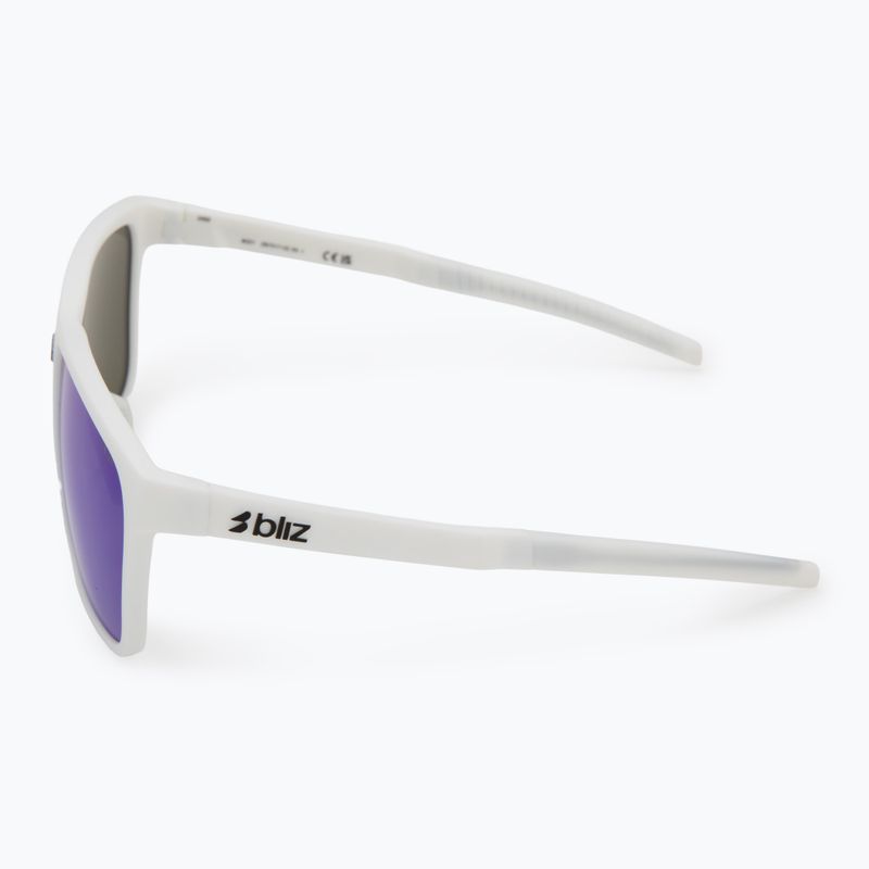 Окуляри сонцезахисні Bliz A001 matte white/grey blue multi 4