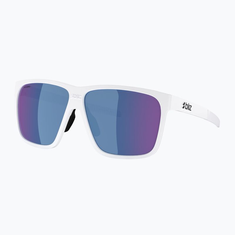 Окуляри сонцезахисні Bliz A001 matte white/grey blue multi