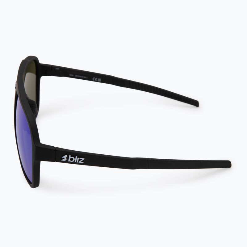 Окуляри сонцезахисні Bliz A002 matte black/grey blue multi 4
