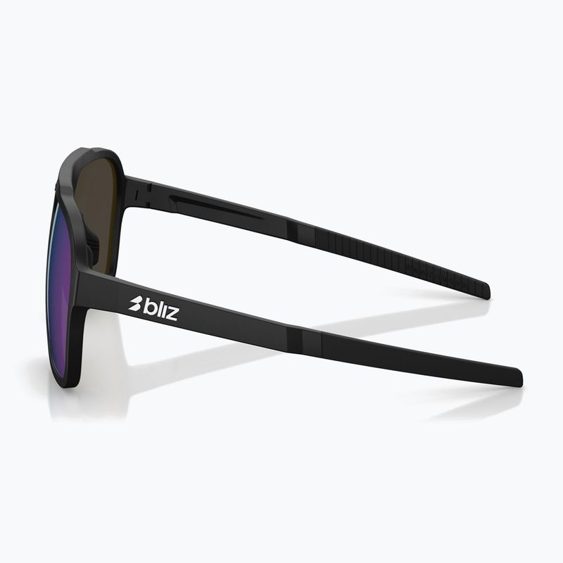 Окуляри сонцезахисні Bliz A002 matte black/grey blue multi 5