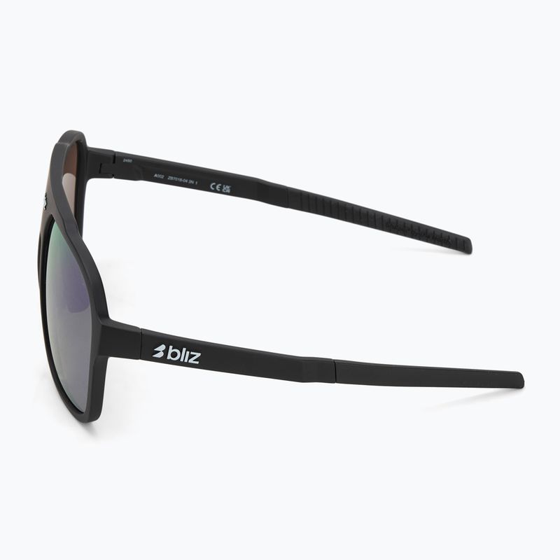 Окуляри сонцезахисні Bliz A002 matte black/brown purple multi 3