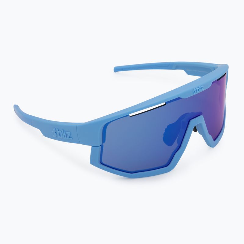 Окуляри сонцезахисні Bliz Vision matte blue/grey blue mirror 2