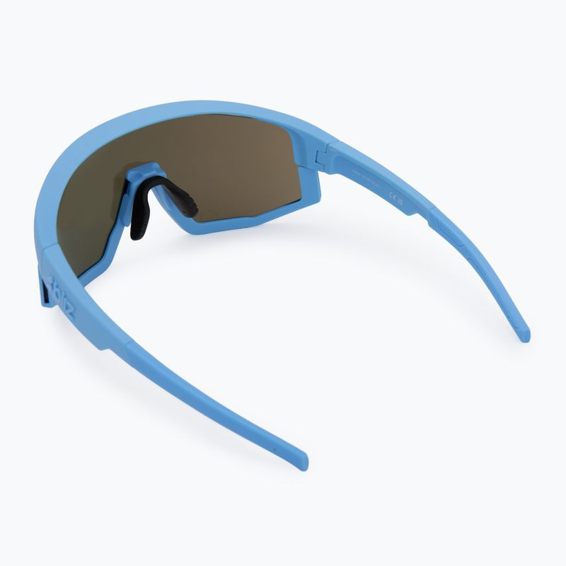 Окуляри сонцезахисні Bliz Vision matte blue/grey blue mirror 3