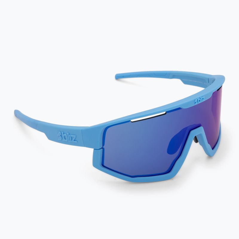 Окуляри сонцезахисні Bliz Fusion matte blue/grey blue mirror 2