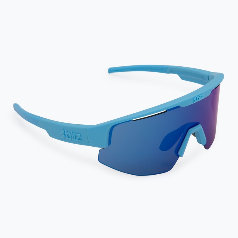 Окуляри сонцезахисні Bliz Matrix Small matte blue/grey blue mirror
