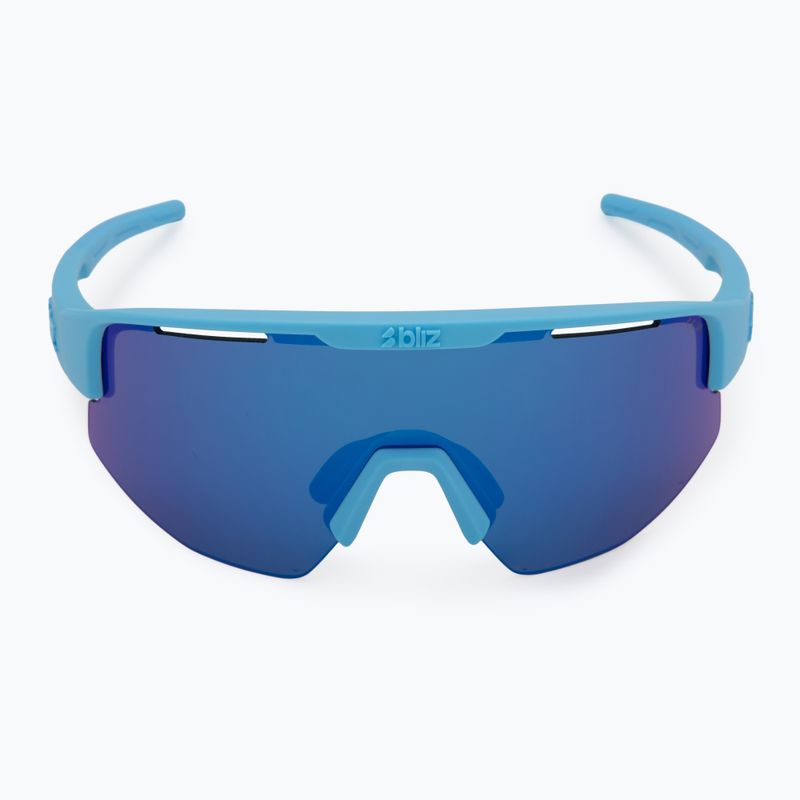 Окуляри сонцезахисні Bliz Matrix Small matte blue/grey blue mirror 3