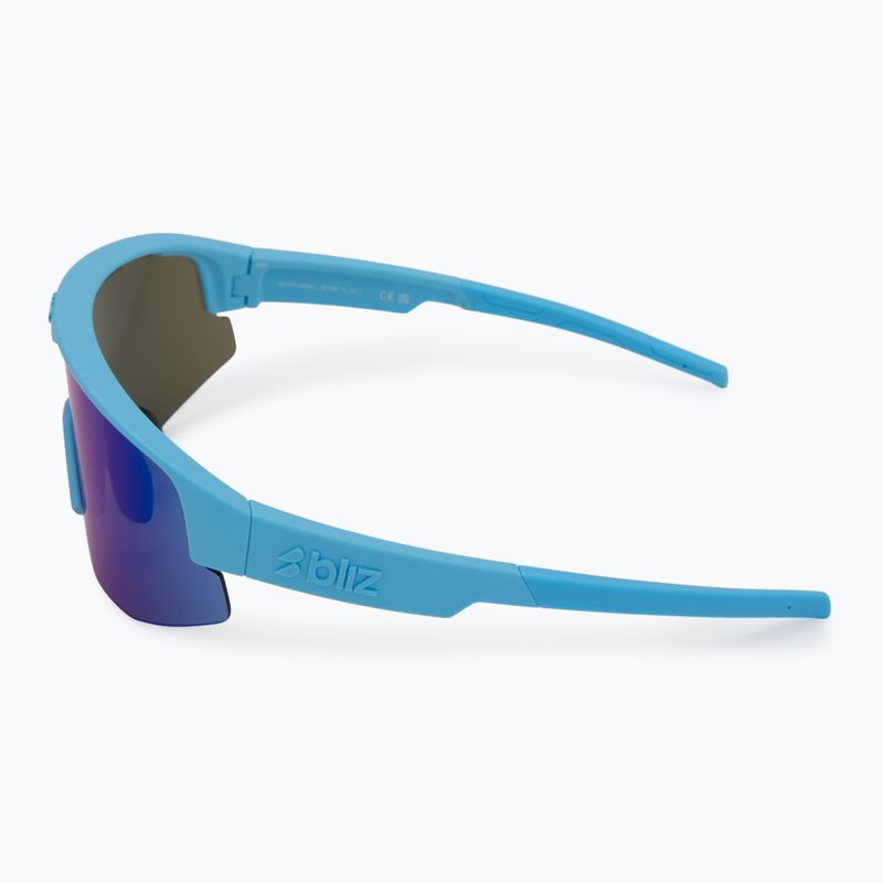 Окуляри сонцезахисні Bliz Matrix Small matte blue/grey blue mirror 4