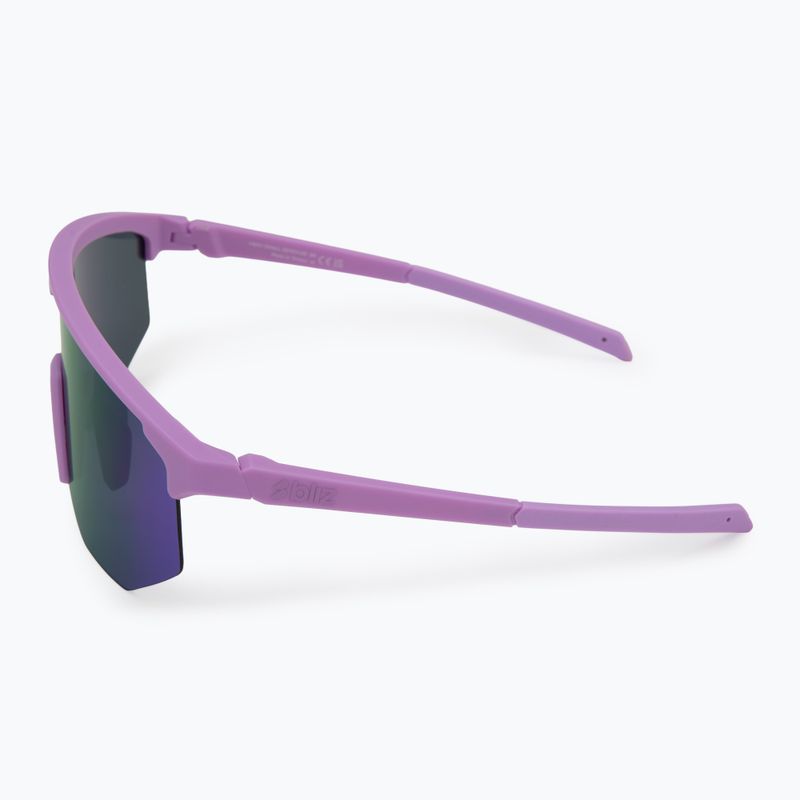 Окуляри сонцезахисні Bliz Hero Small matte purple/grey purple mirror 4