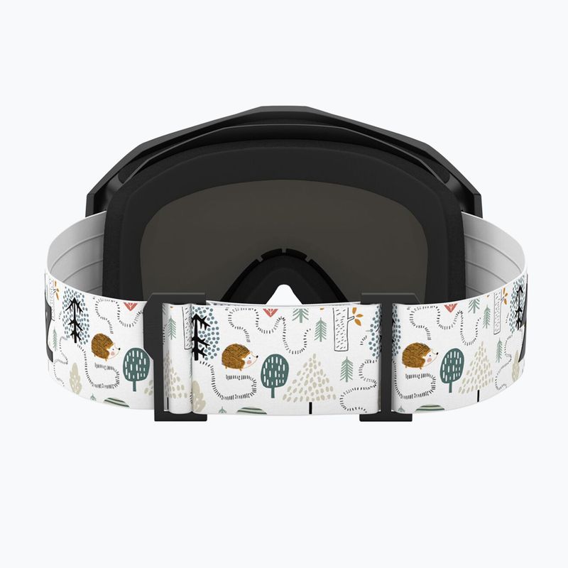 Дитячі гірськолижні окуляри Bliz Liner Jr matte black/brown/silver mirror 7