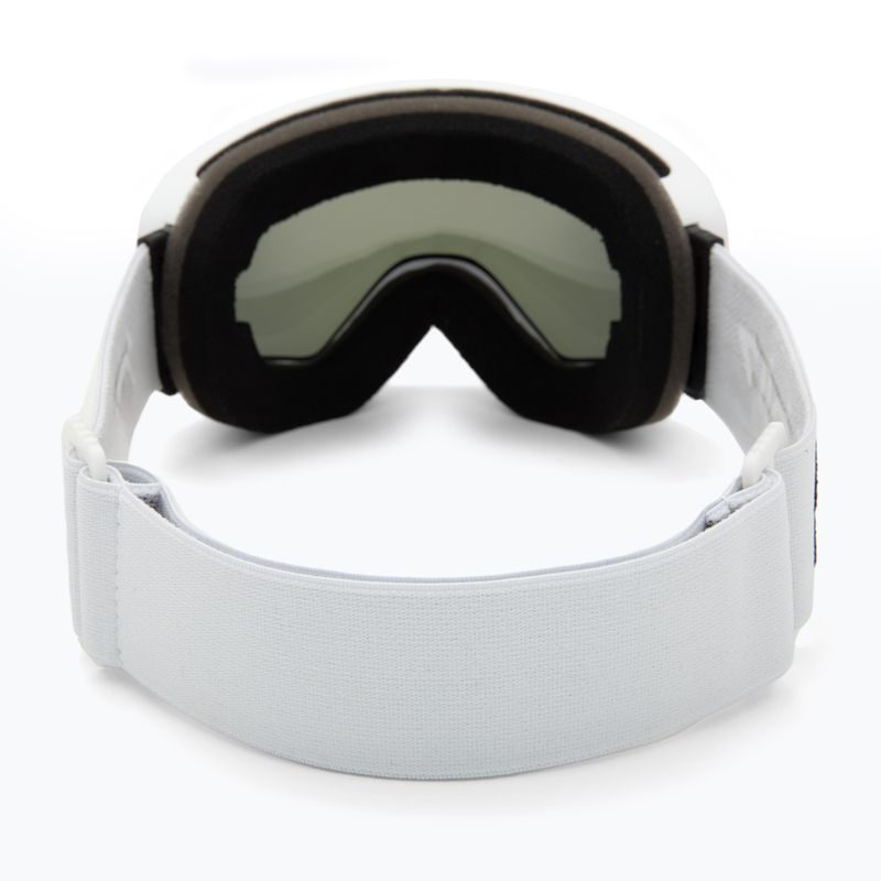 Окуляри гірськолижні Bliz Flow matte white/smoke/pink 3