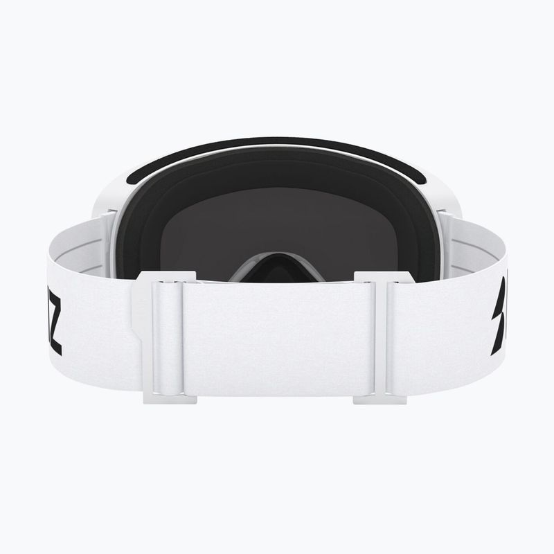 Окуляри гірськолижні Bliz Flow matte white/smoke/pink 3