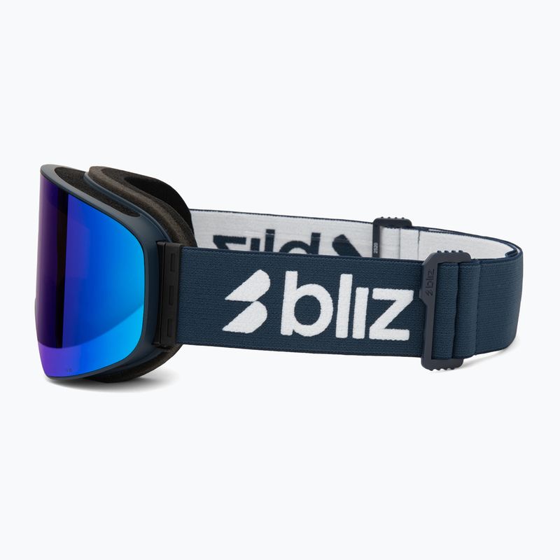 Окуляри гірськолижні Bliz Flow matte blue/brown/blue multi 3