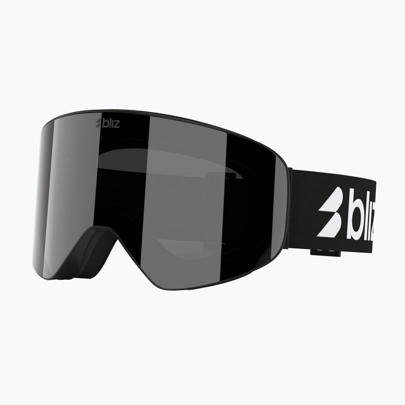 Окуляри гірськолижні Bliz Flow matte black/smoke/silver mirror 6